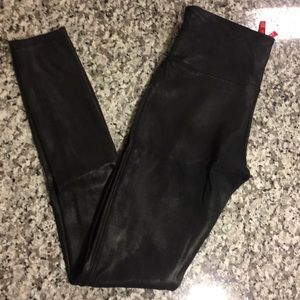 Spanx Faux Leather Leggings